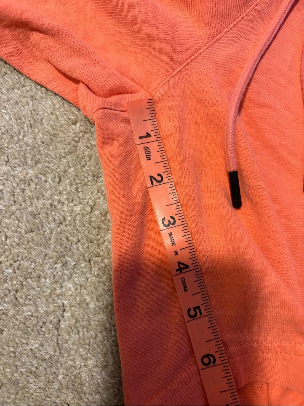Nike Cargo Utility Shorts Men’s Small Coral Orange Cotton Drawstring